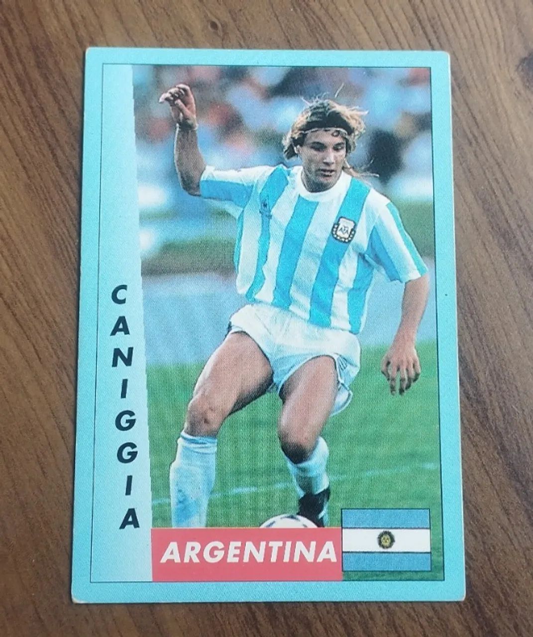 Card Multieditora C060 Copa 1994 - Caniggia