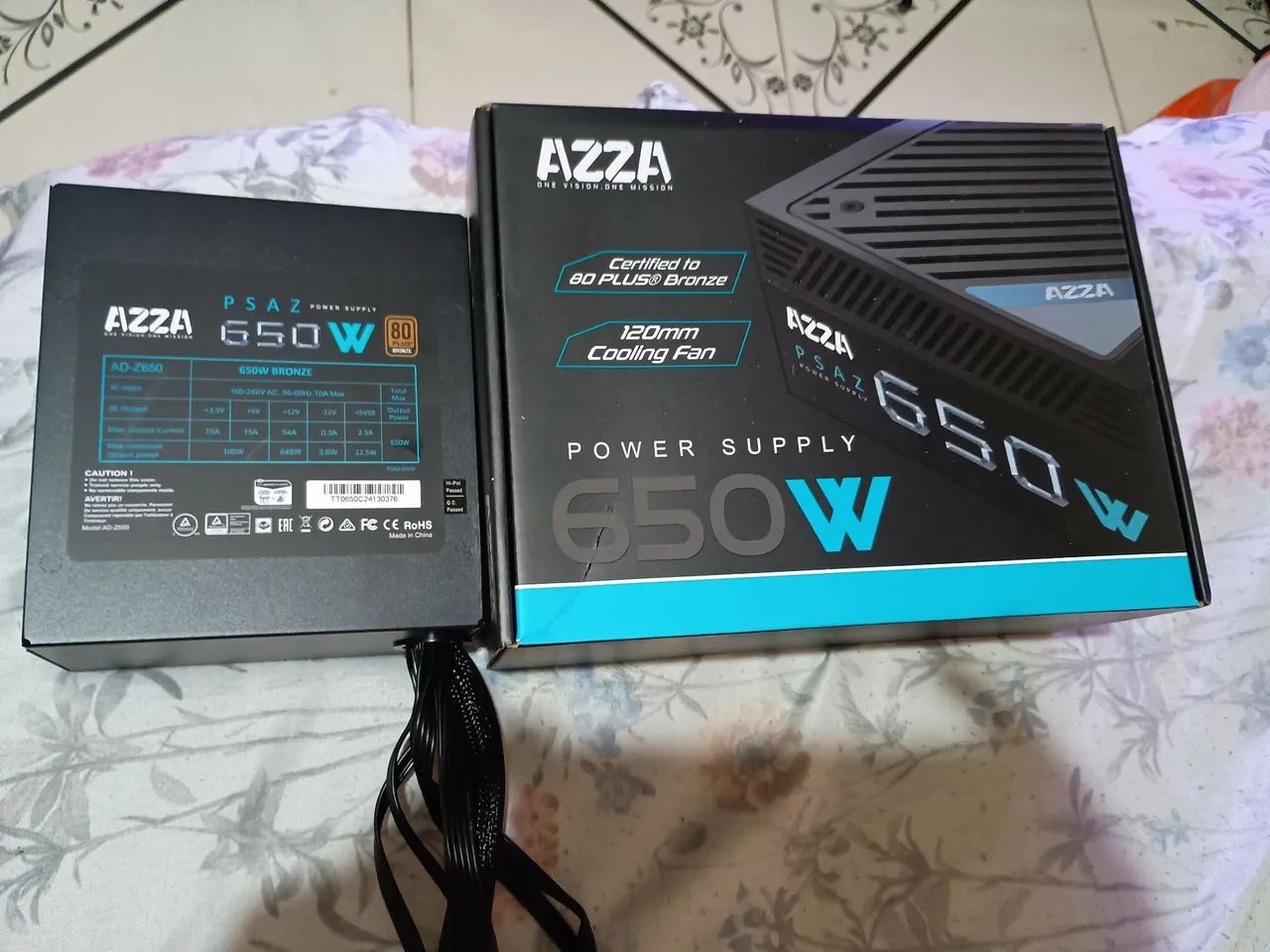 Processador AMD Ryzen 5 5600G + Fonte 650W 80 Plus  - Foto 2