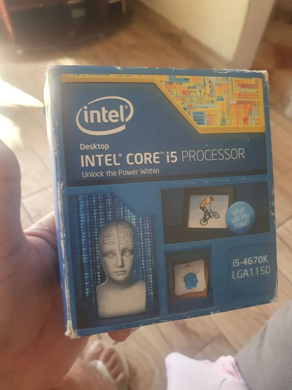 Caixa com Cooler Intel Core i5-4670K LGA1150