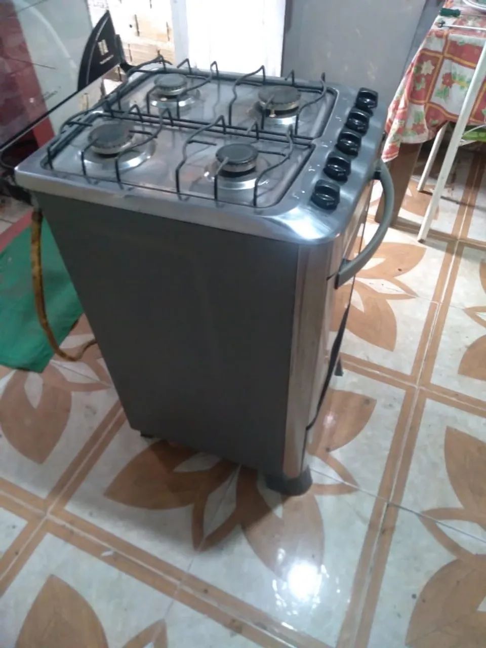 Fogão Esmaltec inox 4 bocas  - Foto 2