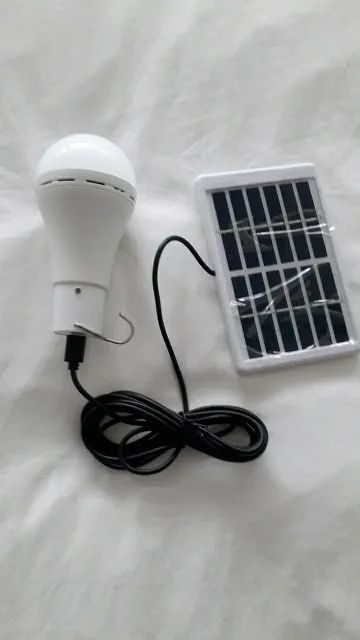 Lâmpada carregamento solar  - Foto 3