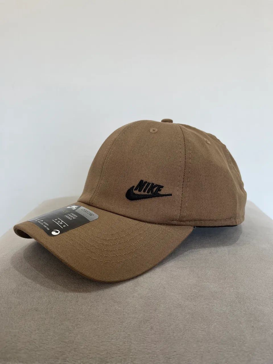 Boné Nike 100% Algodão Marrom - Foto 3