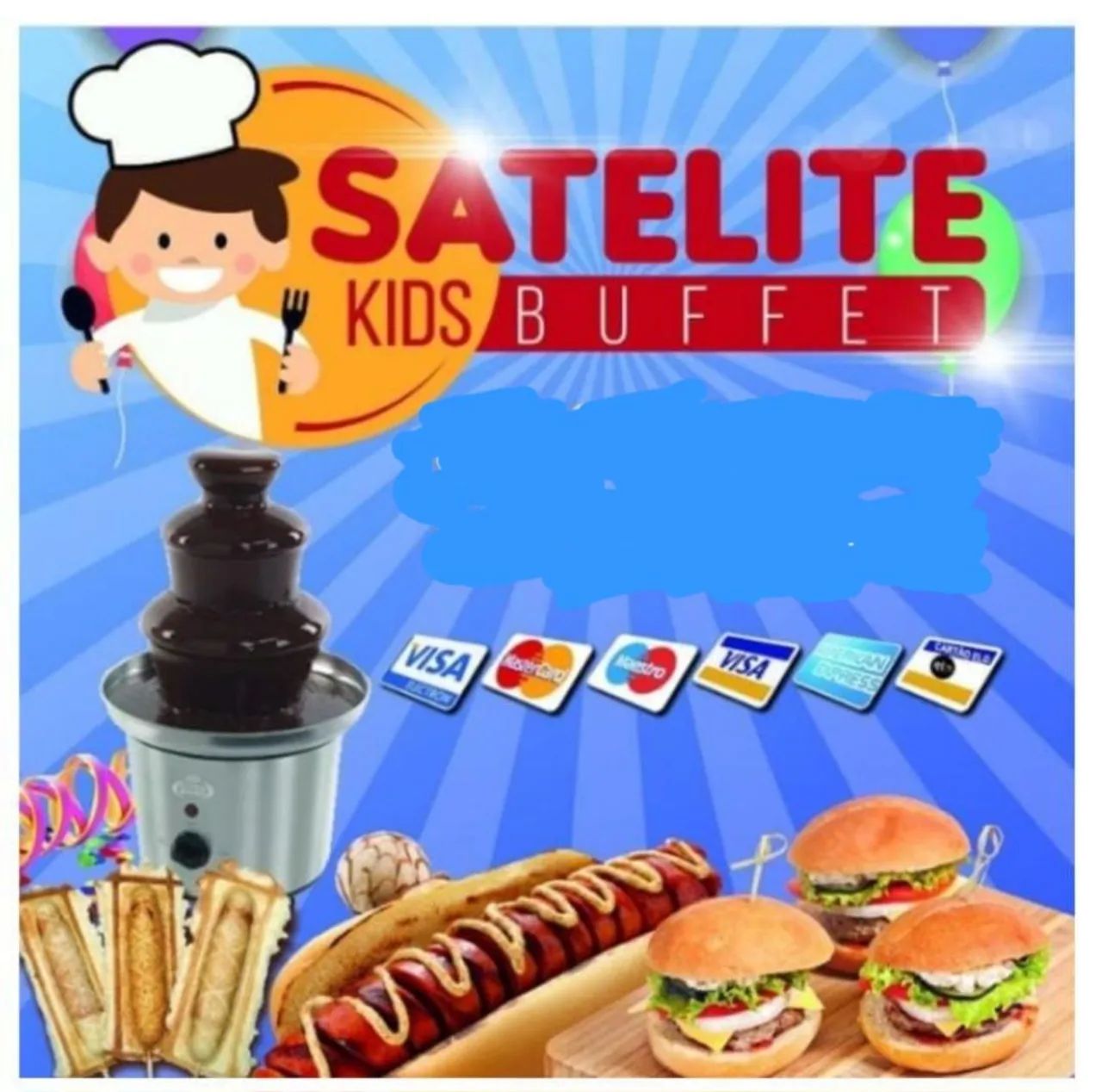Serviço de buffet infantil e locação de karaoke e brinquedos 
