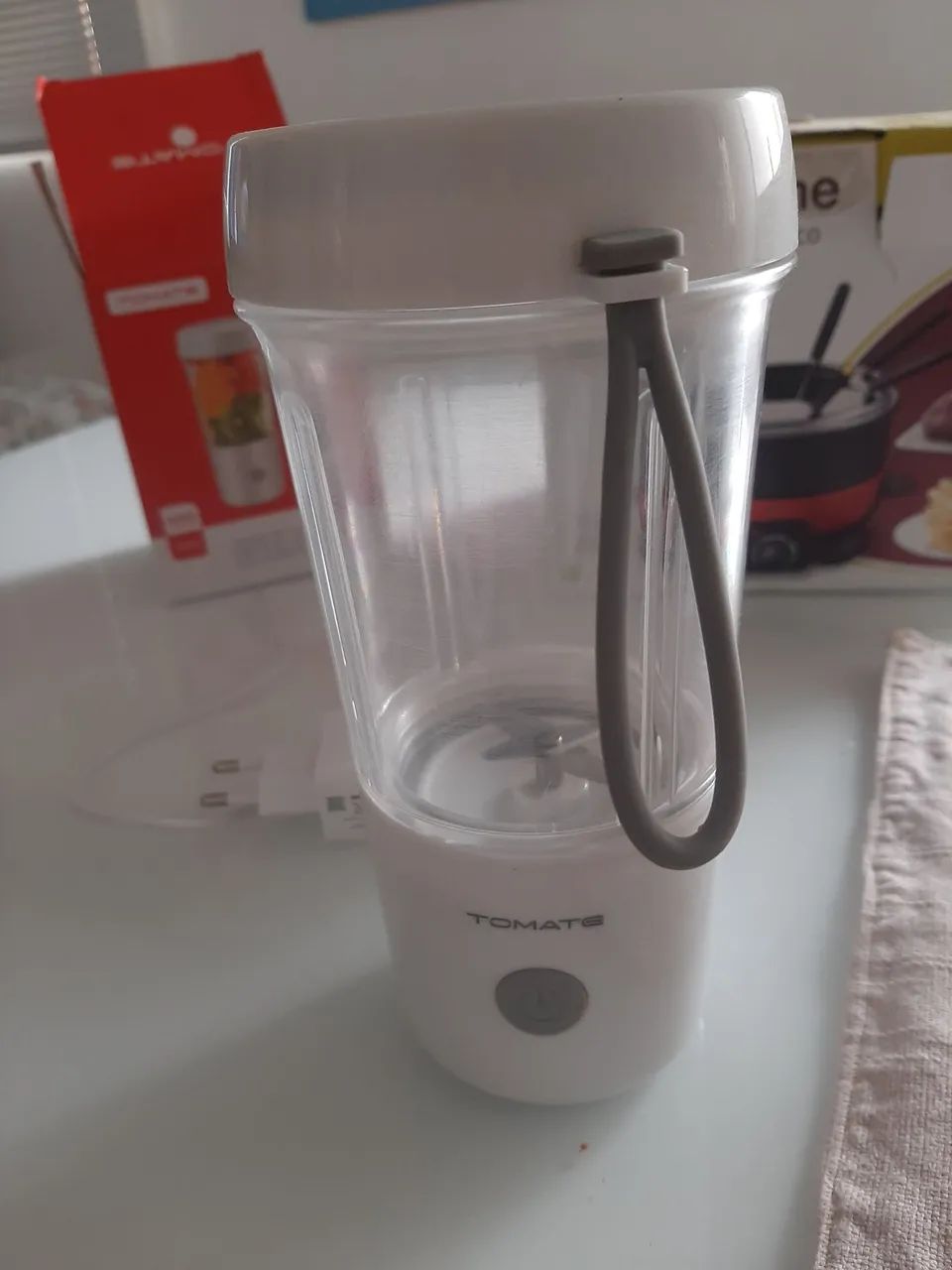 Copo mix liquidificador tomate elétrico academia copo elétrico  - Foto 3