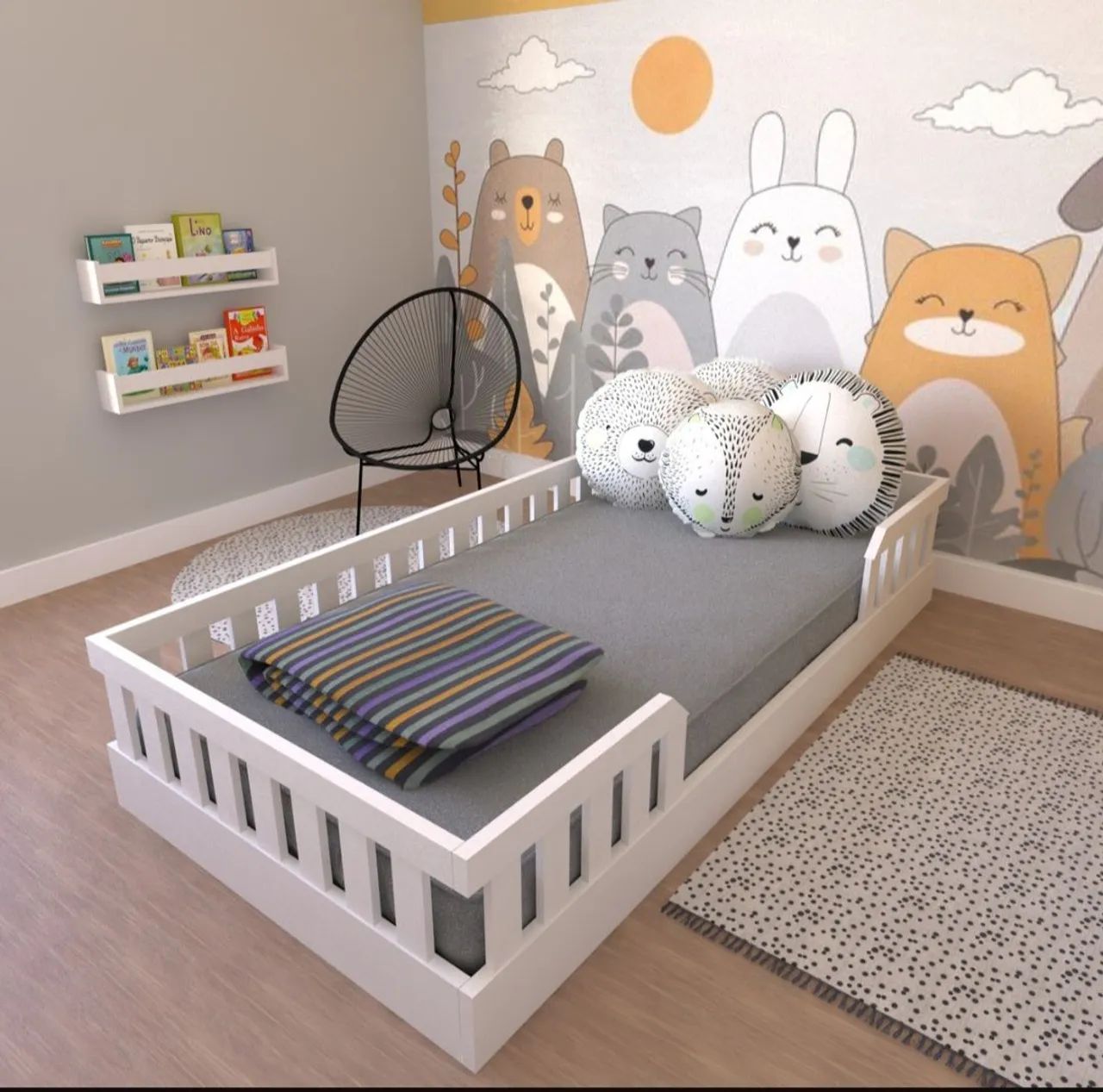 Cama montessoriana luxo