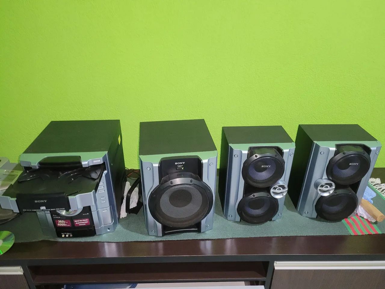 VENDO (COLECIINADOR)!!Mini System Sony MHC-AG444S 3 CD's - Foto 5