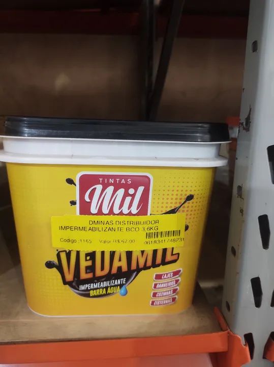 Vedamil Impermeabilizante 3,6Kg