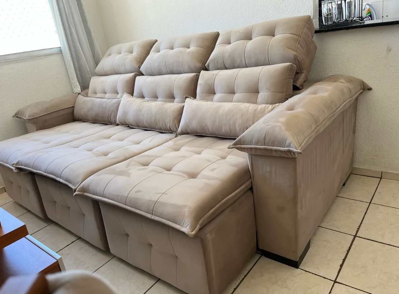 PROMOÇÃO SOFÁ 3 LUGARES