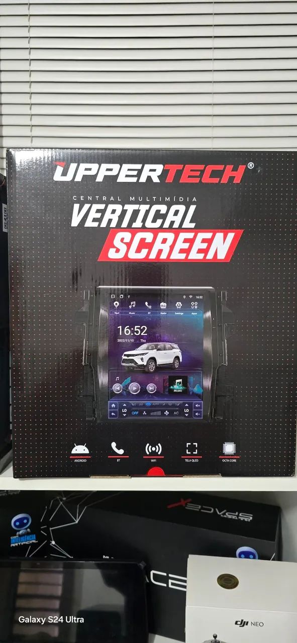 Central Multimídia Toyota sw4 2016... Com  12.1 polegadas Uppertec 4/64GB h - Foto 5