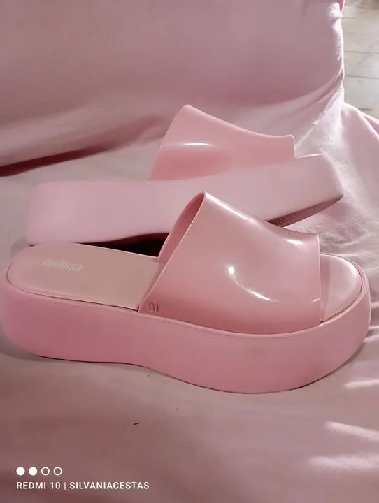 Sandálias Melissa Rosa - Foto 2