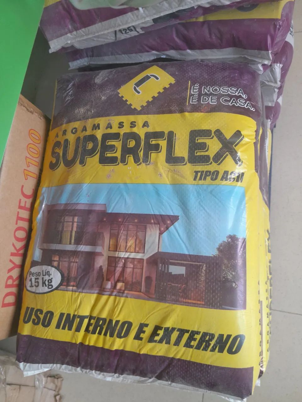 Argamassa Superflex Uso Interno e 15 kg