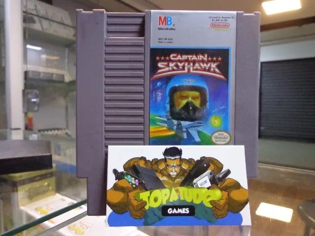 Jogo Captain Skyhawk NES Conservado