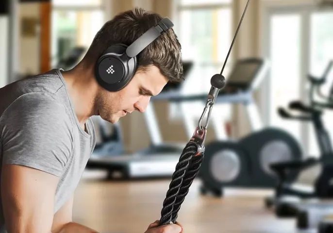 Fone Sem Fio Tronsmart Sounfii Q20 Headset com Cancelamento de Ruído Ativo - Foto 2