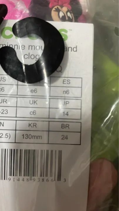 Sandália Crocs Minnie Mouse Infantil Rosa - Foto 2