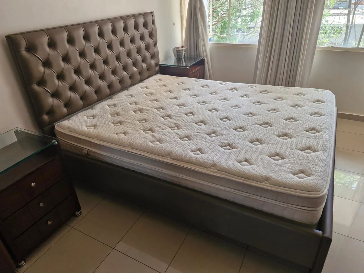 CAMA BOX CASAL QUEEN SEMI-NOVA - Foto 3