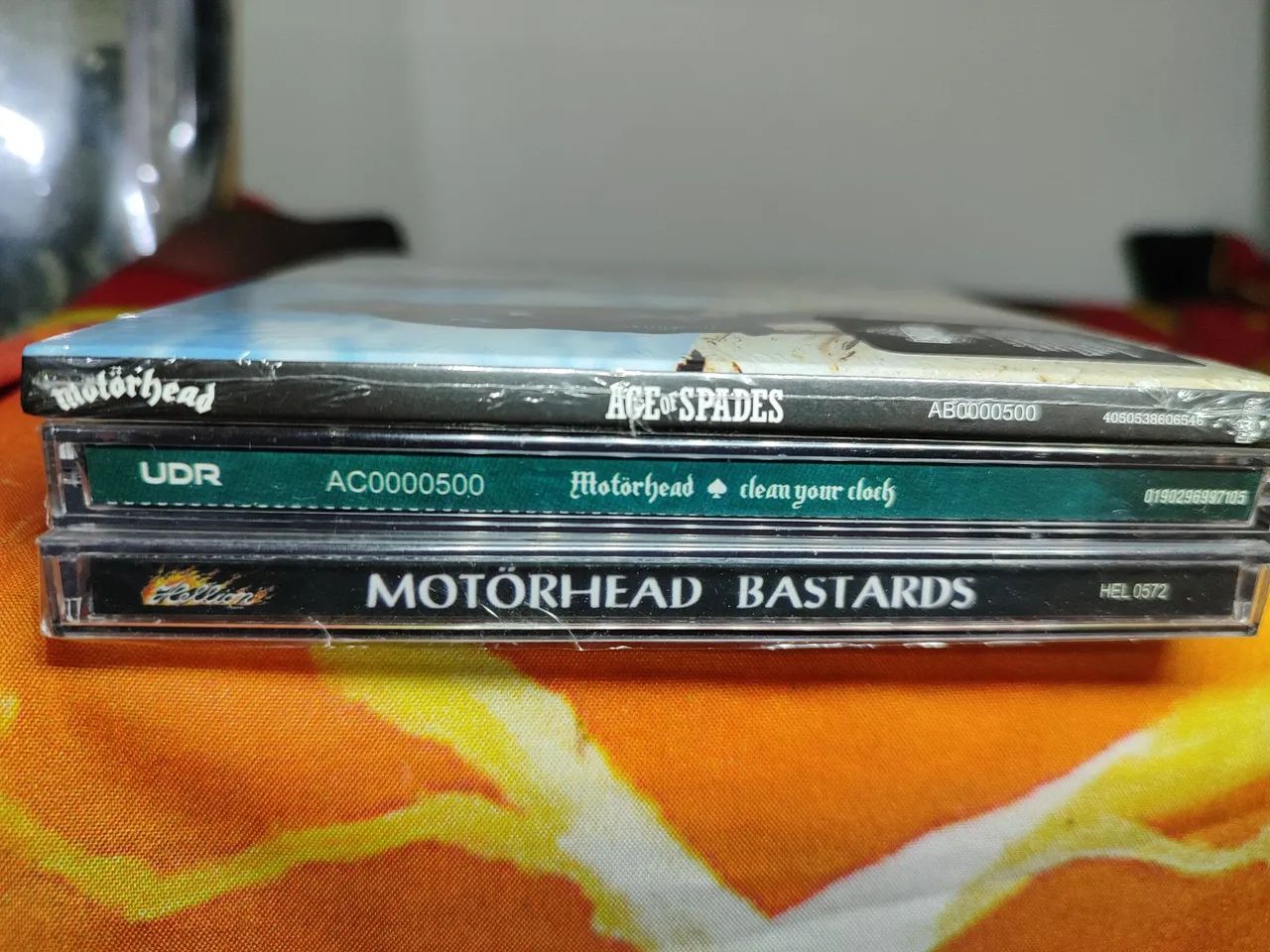 3CDs Motorhead - Ace of Spades, Bastards e Clean Your Clock - PROMOÇÃO!!!  - Foto 6