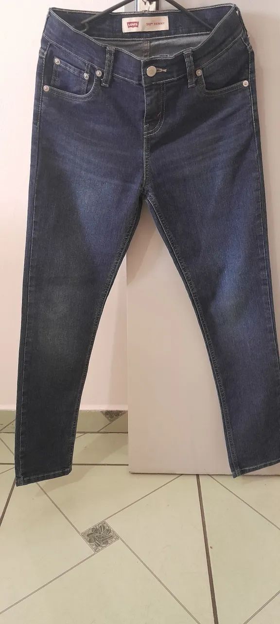 Calça Jeans Skinny Levi's tam P - Foto 3