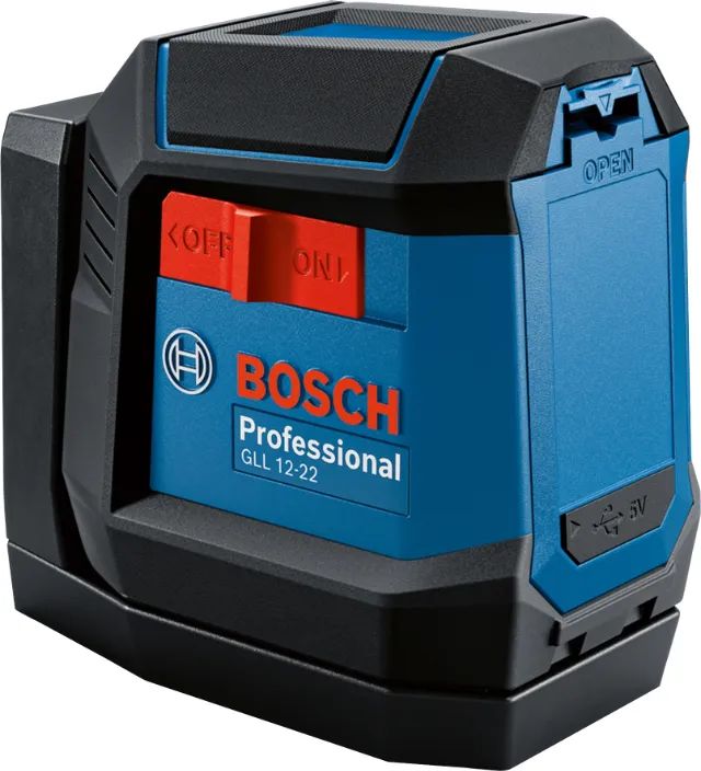 Nível a laser, 2 linhas vermelhas, 12 metros, GLL 12-22 BOSCH  - Foto 4
