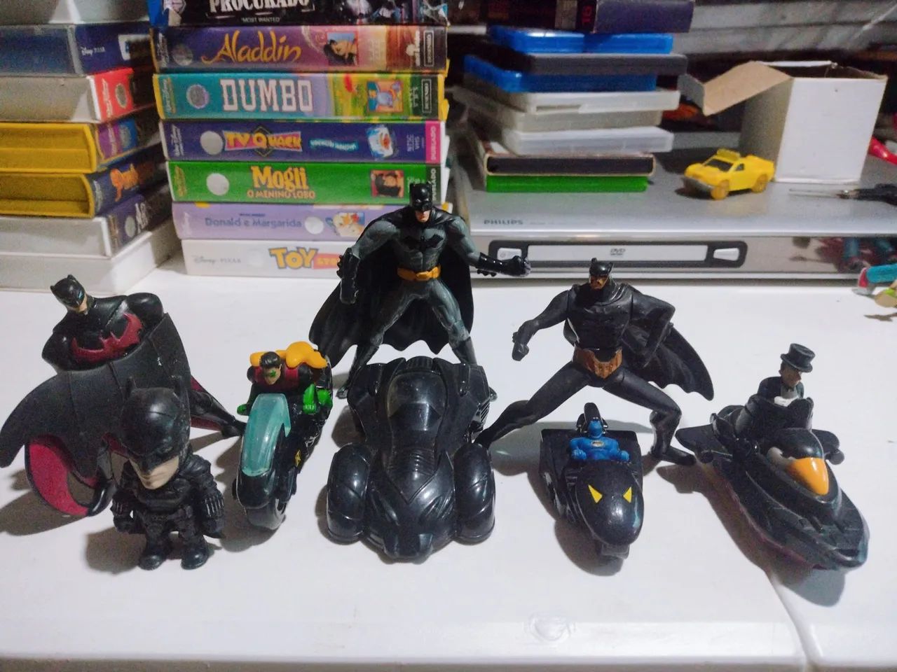 Coleção Batman: Bonecos e Veículos