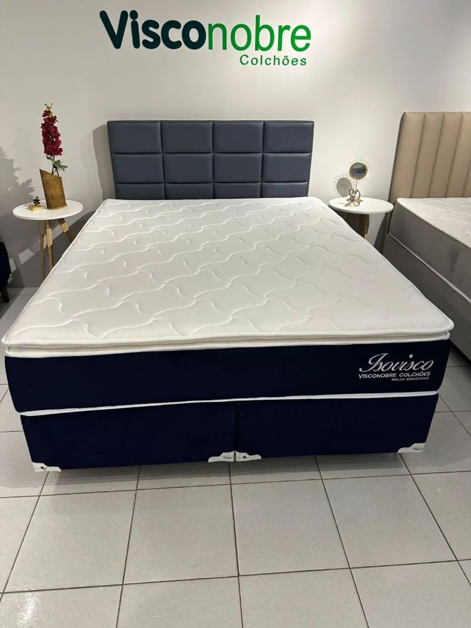 Cama Casal Box Prime c/ pillow (entrega grátis e imediata p/Fortaleza) - Foto 4