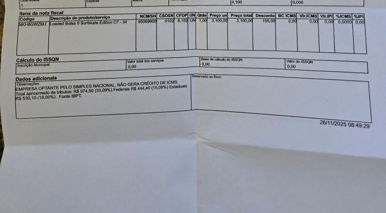 Shape SKATE LOADED BOLSA II - NOVO- - Foto 6