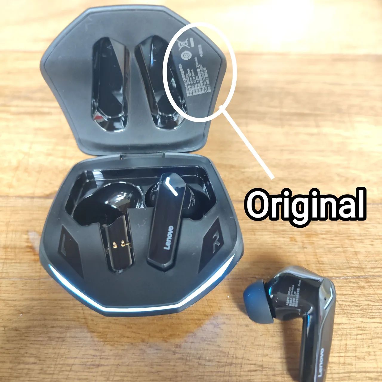 Fone de ouvido: Lenovo GM 2 Pro com cancelamento de ruído - Foto 5