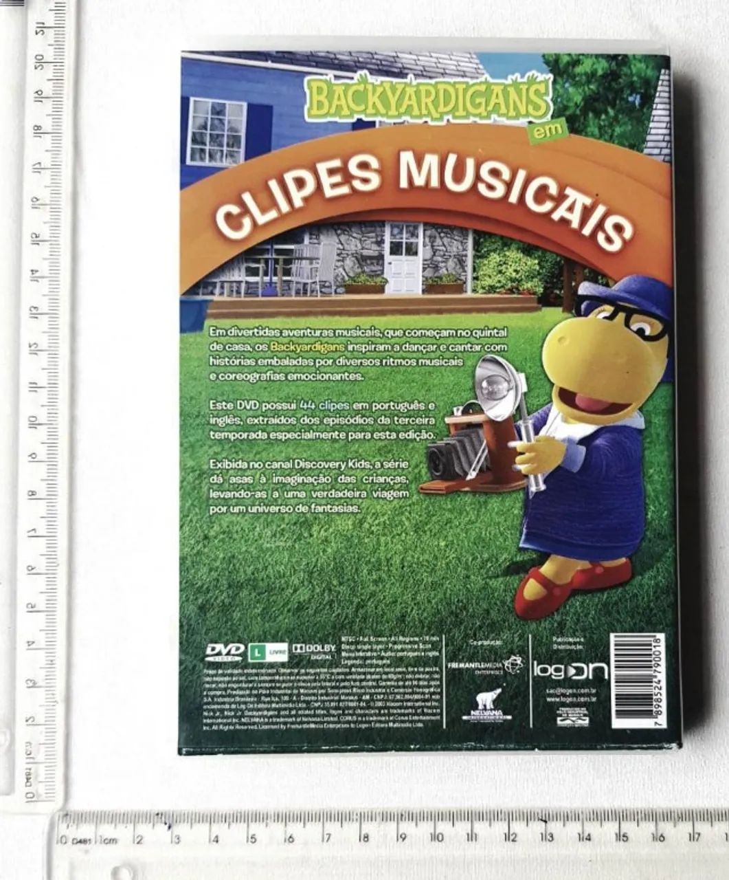 Dvd Original Infantil - Desenho - Backyardigans - Clipes Musicais ...