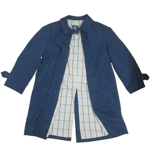 Casaco Trench Coat Burberry Azul