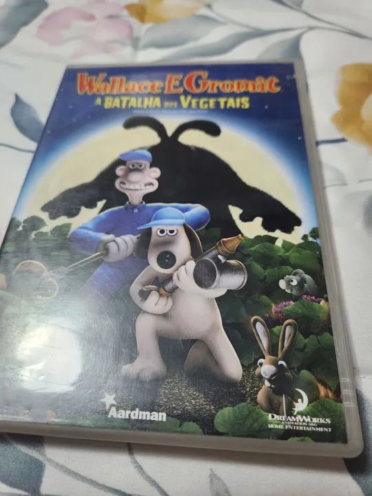 DVD do filme A Batalha dos Vegetais
