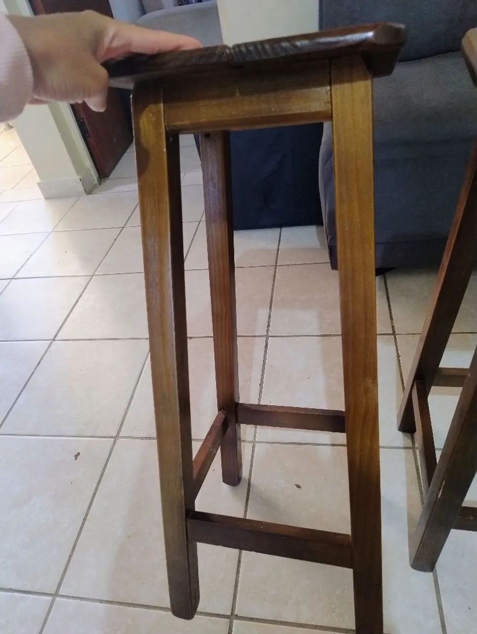  Banquetas de Madera  - Foto 3