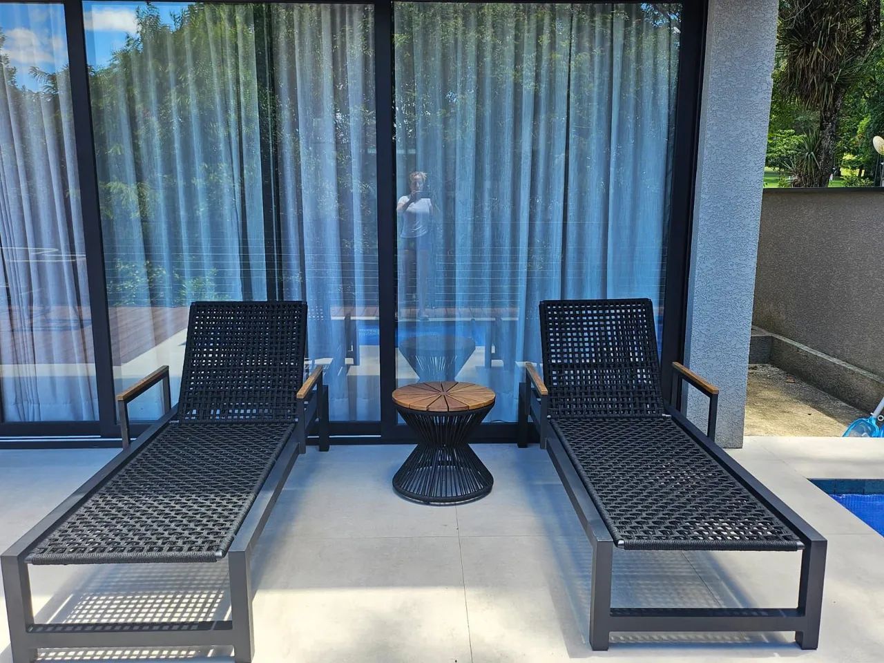 Conjunto de Poltronas e Mesa de Jantar para Área Externa - Foto 3