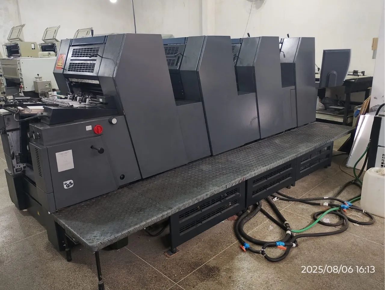 Impressora offset Heidelberg GTO 52-4 ano 2010 - Foto 5