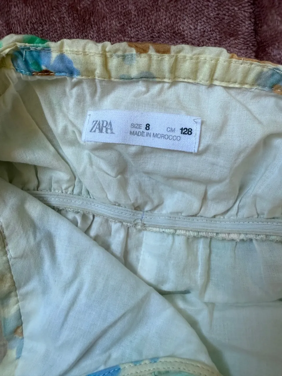 Vestido Infantil Zara - Tamanho 8