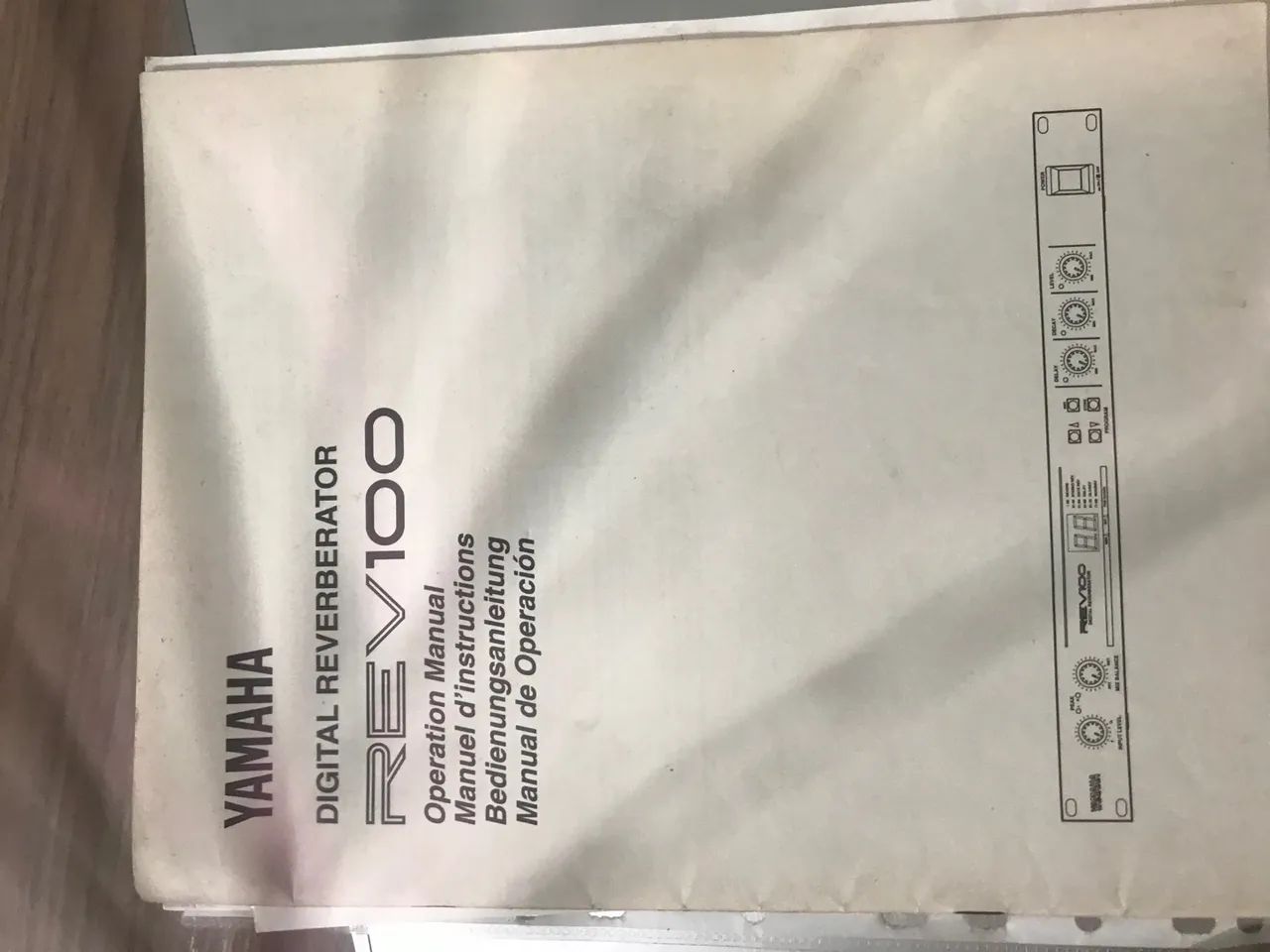 Digital Reverberator yamaha REV 100 - Foto 2