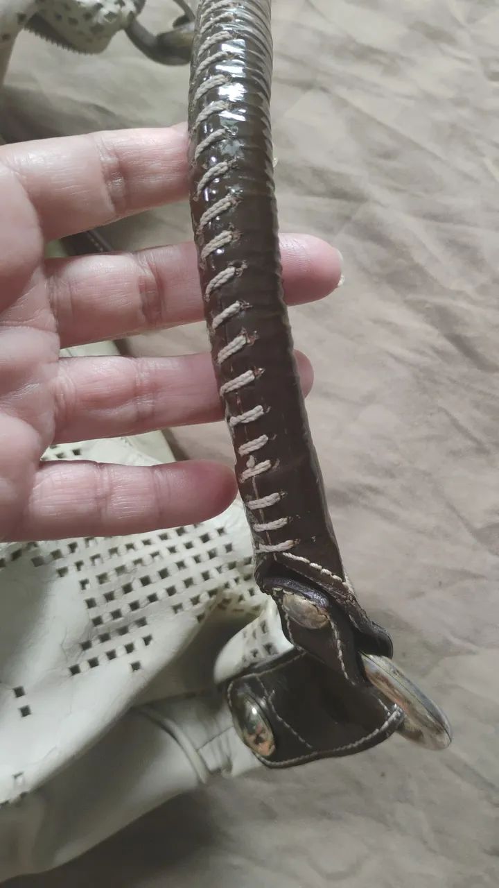 Bolsa em couro legítimo  - Foto 5