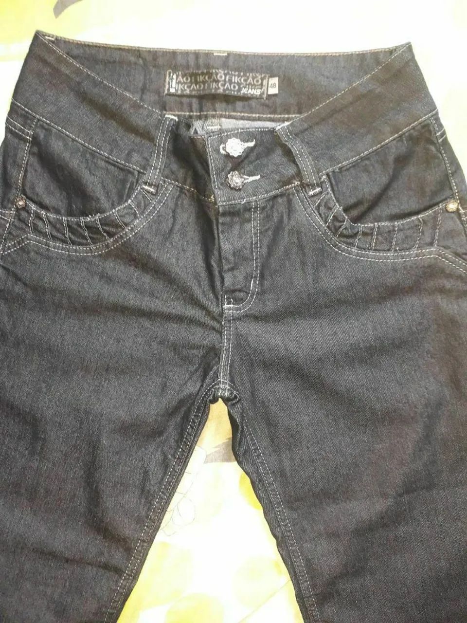 VENDO CALÇA JEANS FEMININA NOVA 