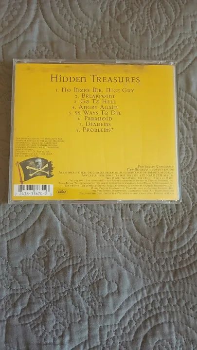 CD Megadeth Hidden Treasures importado semi novo. - Foto 4