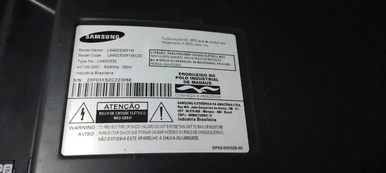 Placa de TV - Peça de Reposição, tem alto falantes, leds,  - Foto 5