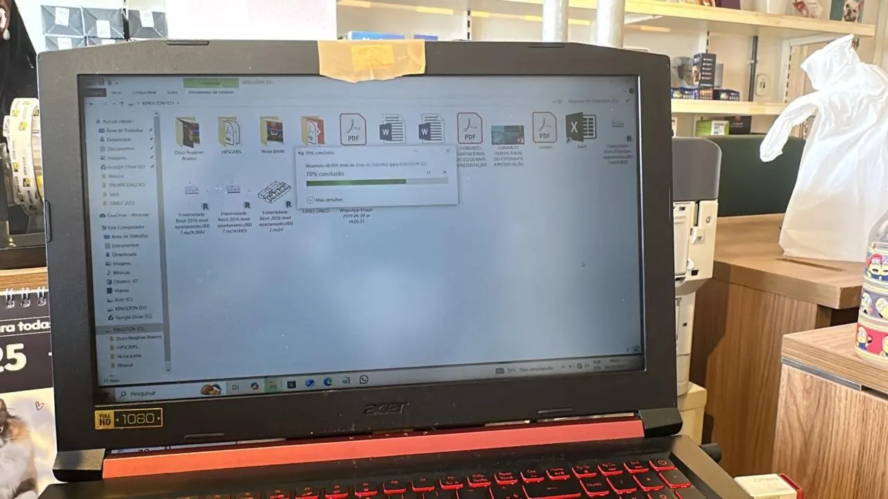 Notebook Gamer Acer - Processador Intel e Tela Full HD