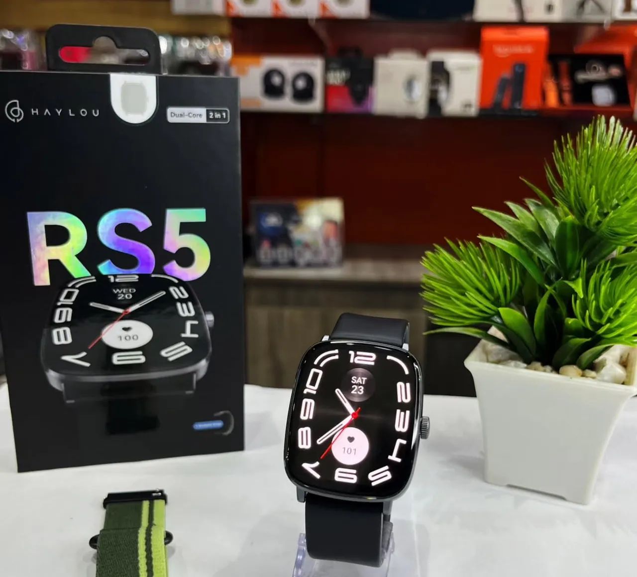 Smartwatch Xiaomi Haylou RS5 -Novo e entrega rápido 