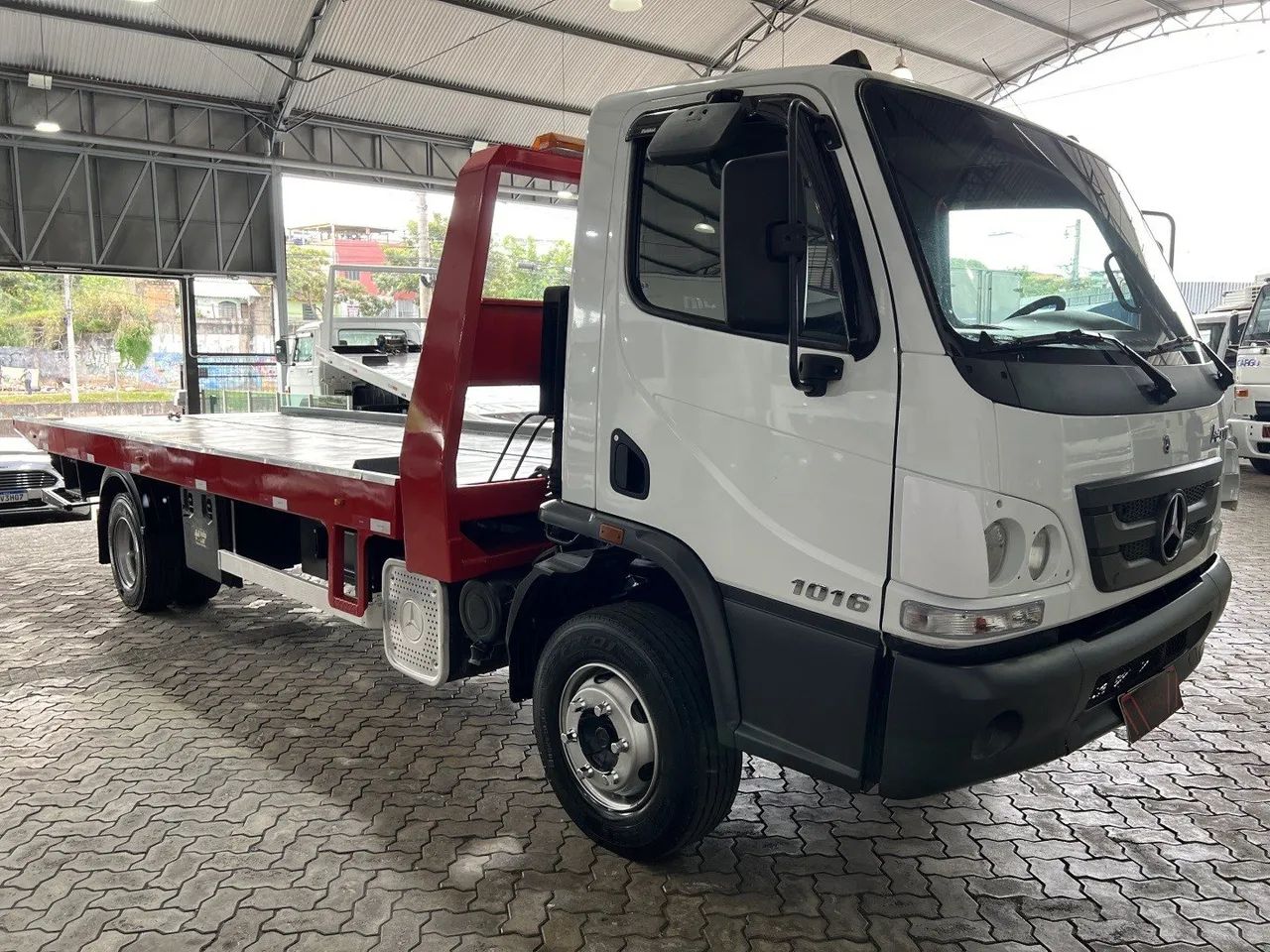 Caminhão MB Accelo 1016 Prancha Reboque Plataforma Guincho Ñ 1017 815  *0 816 - Foto 3