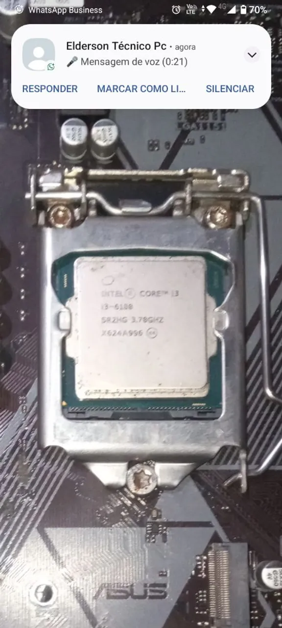 Processador Intel Core i3 13-6100 3.78GHz
