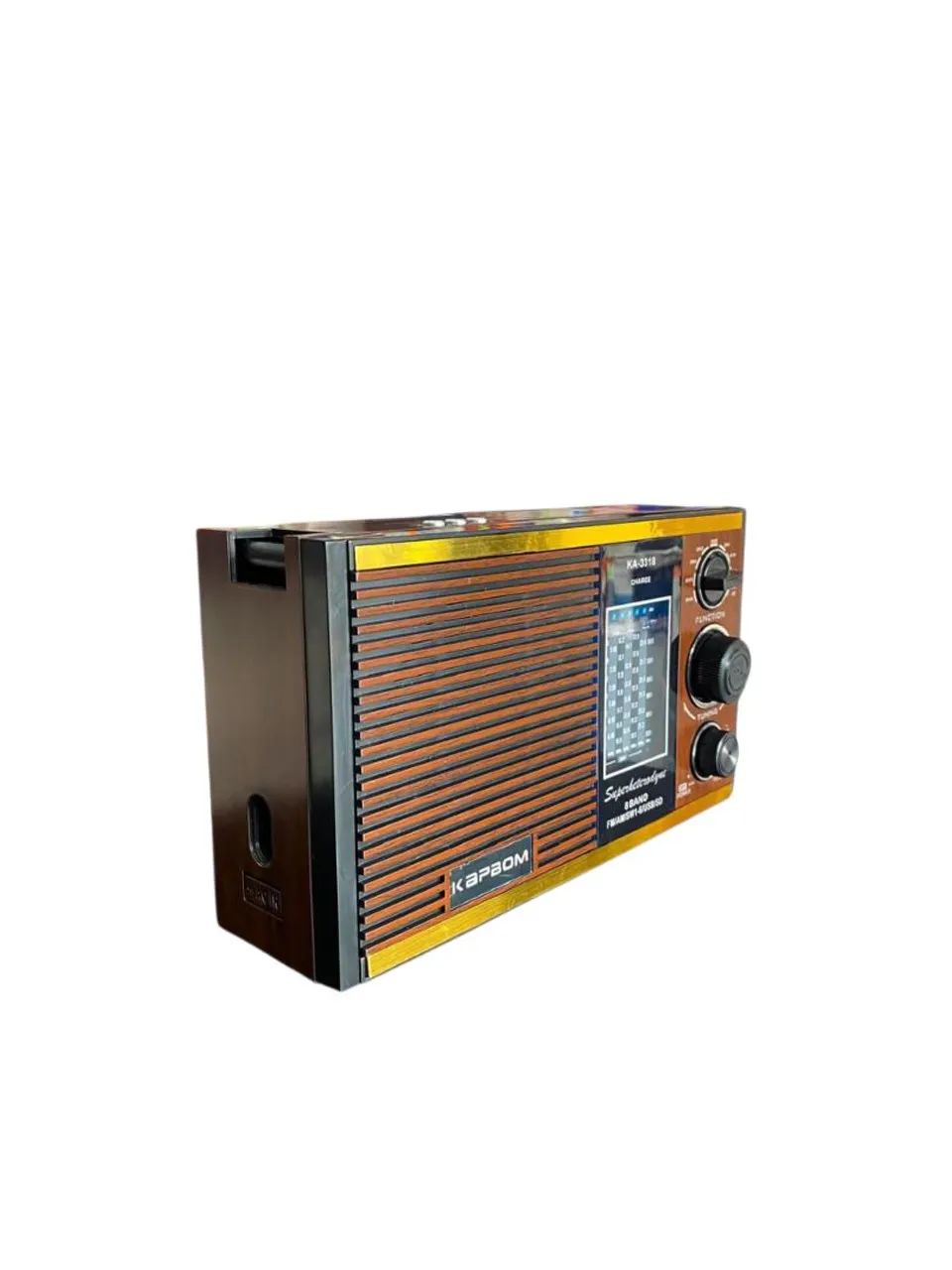 RÁDIO RETRÔ FM BLUETOOTH KAPBOM KA-3318 - Foto 2