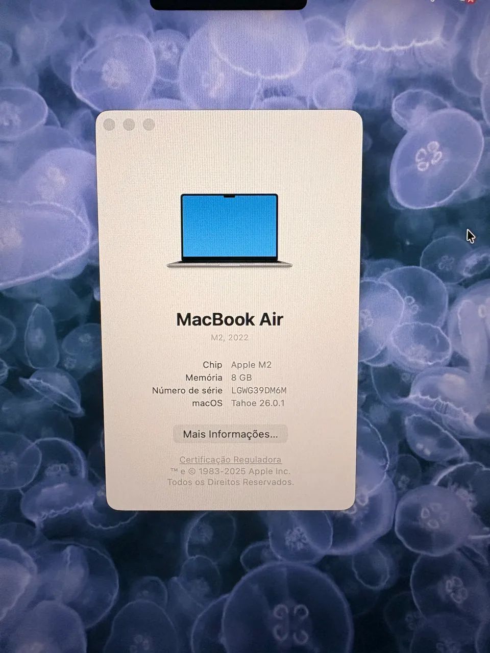 Macbook M2 em Perfeito Estado64310775449345121