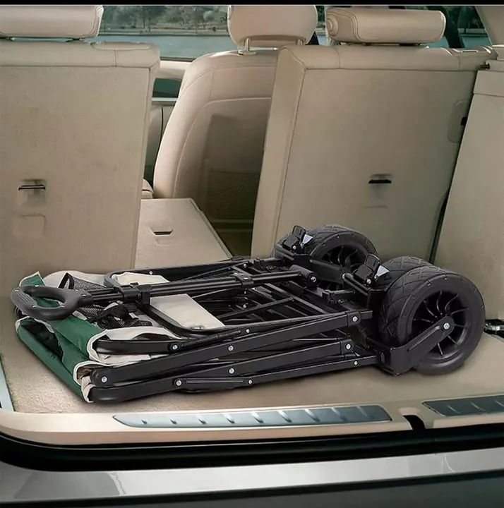 Pra hoje Carrinho dobrável portátil e transporte - Foto 6