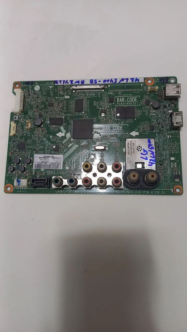 Placa Principal para TV LG 42LN5400 - Original