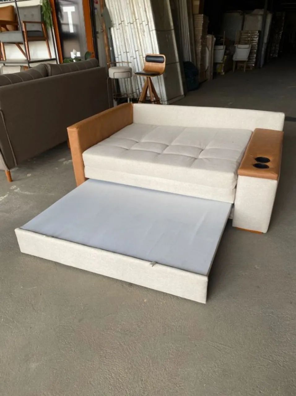Sofá Cama Anis FAZEMOS ENTREGAS - Foto 3