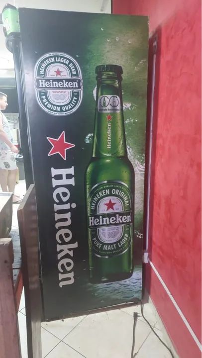 Expositora Heineken - bom estado 