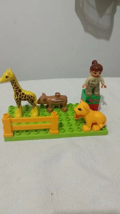 Lego duplo - lego diversos -  Zoo - Girafa, Leão.. - Foto 2