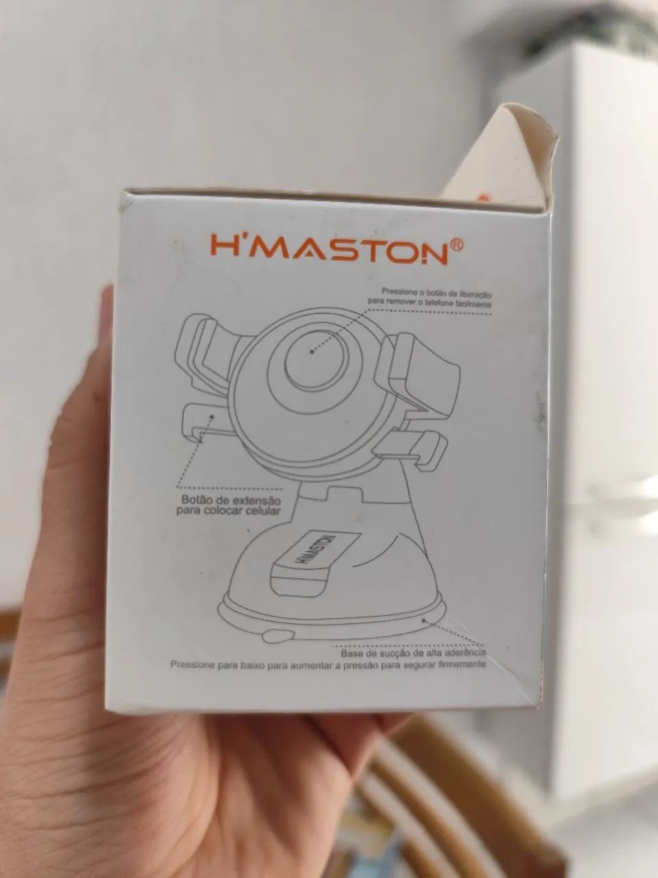Suporte Veicular 360 Graus H'MASTON CJ-80 - Foto 3